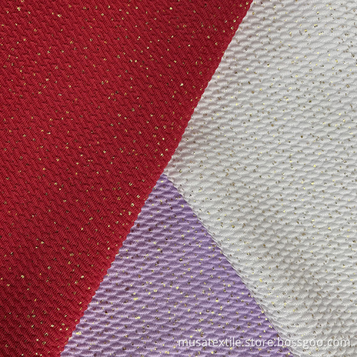 Gold Shimmer Glitter Bullet Fabric for Bows